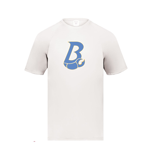 [2790.005.S-LOGO1] Men's Smooth Sport T-Shirt (Adult S, White, Logo 1)