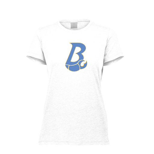 [3067.005.XS-LOGO1] Ladies Ultra-blend T-Shirt (Female Adult XS, White, Logo 1)