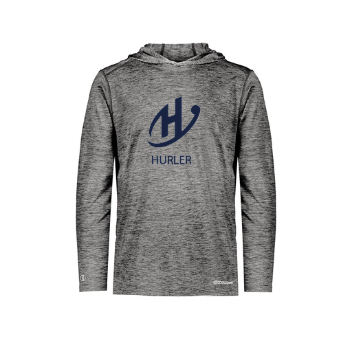 [FOLHCGBK-AS-LOGO2] Decker Men's Charge Hoodie (Adult S, Black, Logo 2)