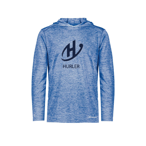 [FOLHCGRY-AS-LOGO2] Decker Men's Charge Hoodie (Adult S, Royal, Logo 2)