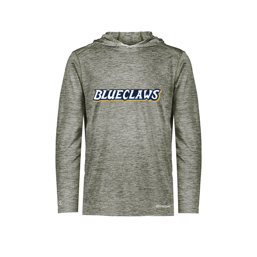 [FOLHCGGY-AS-LOGO3] Decker Men's Charge Hoodie (Adult S, Gray, Logo 3)