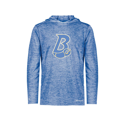 [FOLHCGRY-YS-LOGO1] Decker Youth Charge Hoodie (Youth S, Royal, Logo 1)