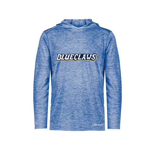 [FOLHCGRY-YS-LOGO3] Decker Youth Charge Hoodie (Youth S, Royal, Logo 3)