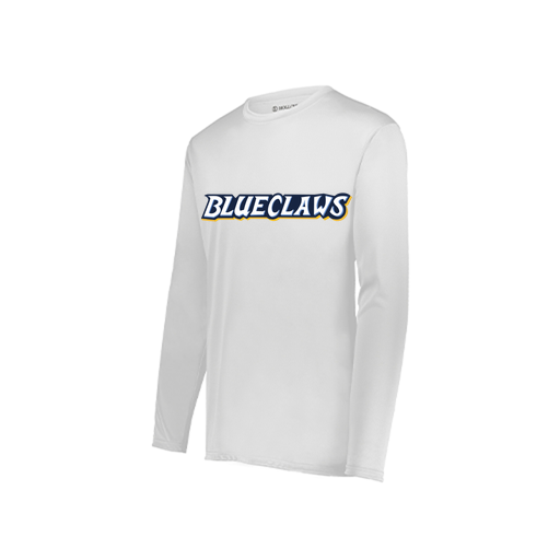 [222822.005.XS-LOGO3] Men's LS Smooth Sport Shirt (Adult XS, White, Logo 3)