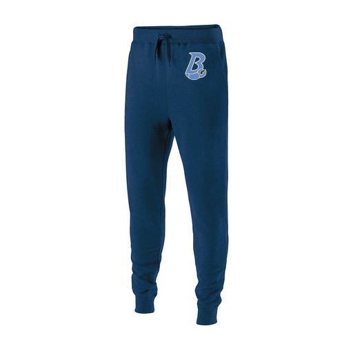 [229548.065.XS-LOGO1] Men's 60/40 Fleece Jogger (Adult XS, Navy, Logo 1)