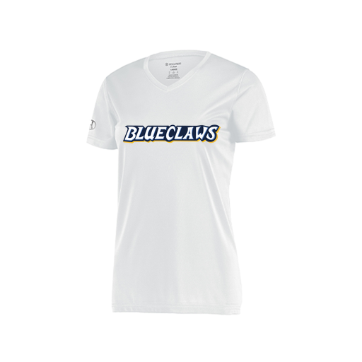 [222820.005.S-LOGO3] Ladies Movement Dri Fit Shirt (Female Adult S, White, Logo 3)