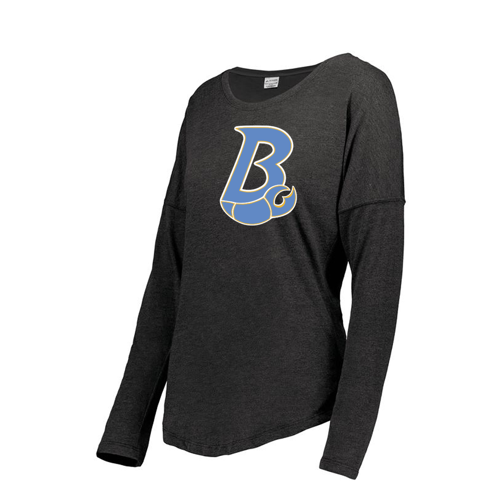 Decker Women's Tri-Blend T-Shirt - Long Sleeve